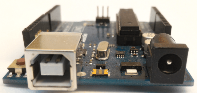 Alimentation et communication de l'Arduino