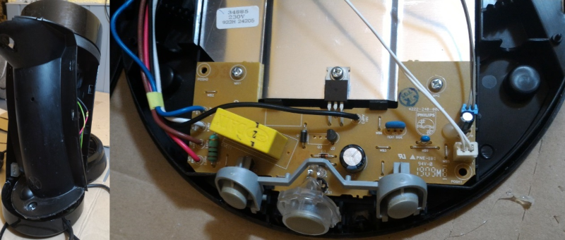 Démontage de la cafetière