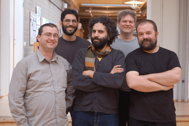 David Mellis, Tom Igoe, Gianluca Martino, David Cuartielles, Massimo Banz, les créateurs de l'Arduino 