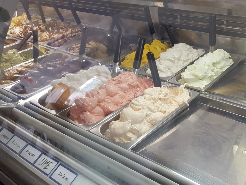 Les glaces à l'italiennes