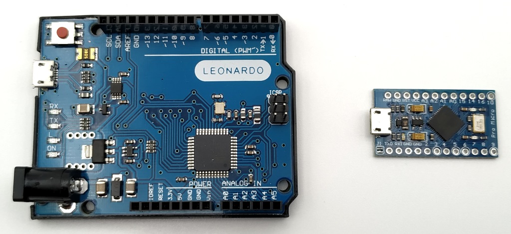 Arduino Leonardo et Arduino Pro Micro