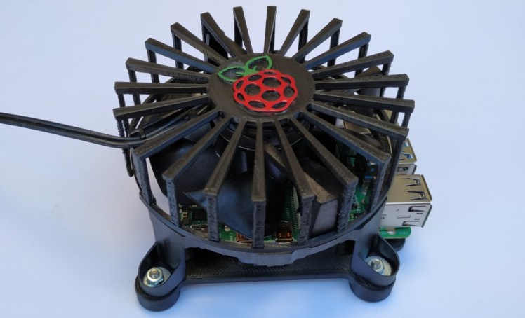 Mon système de refroidissement du Raspberry Pi 4