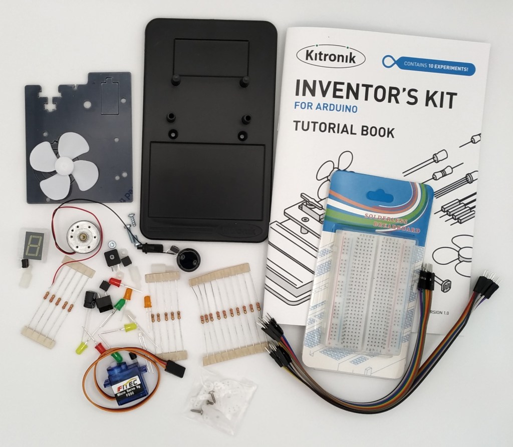 Détail de l'inventor's Kit de Kitronik