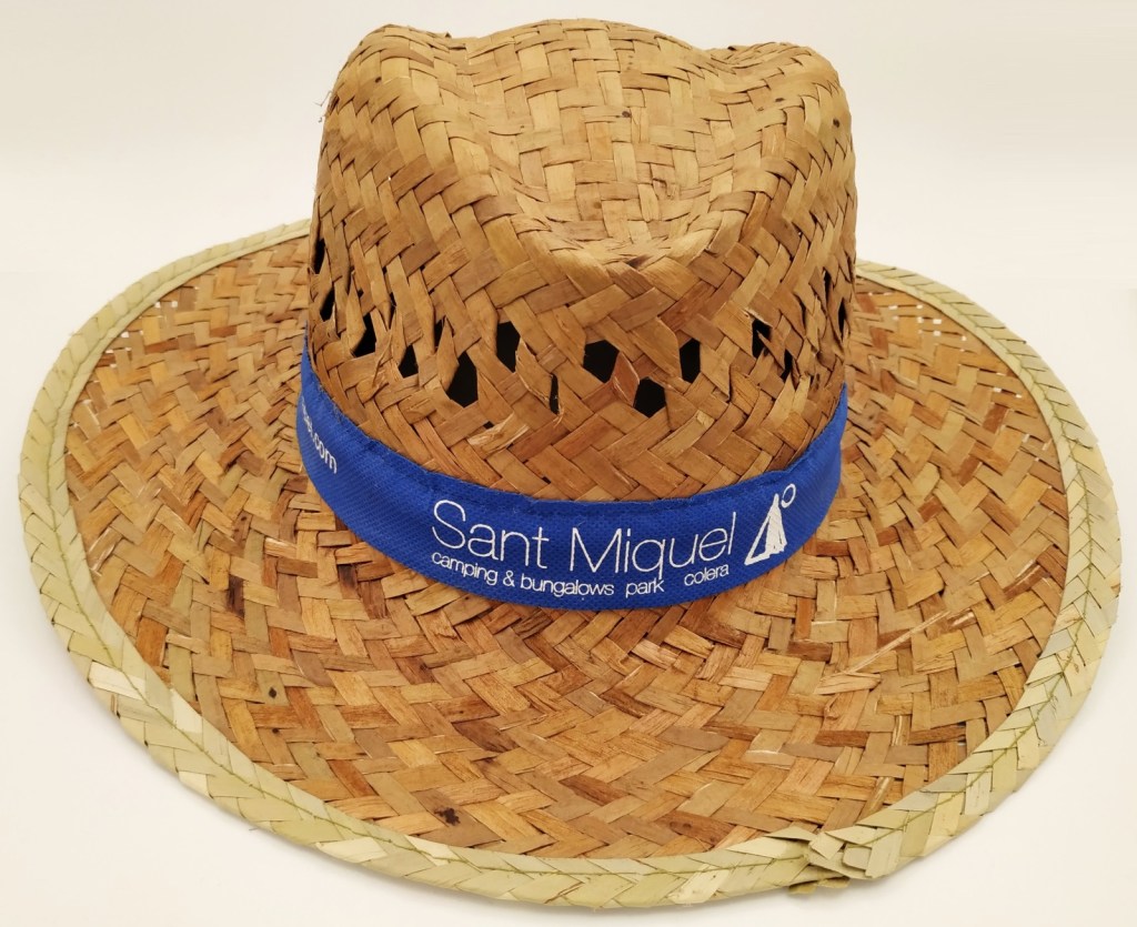 Chapeau de paille publicitaire