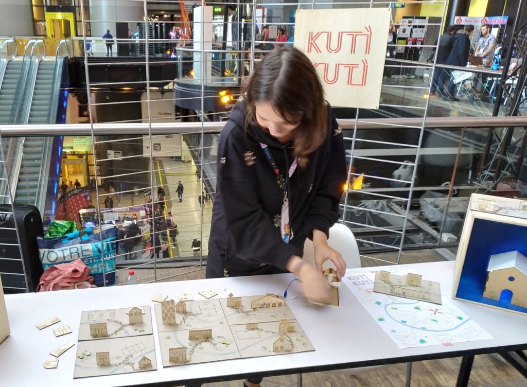 Maquette lumineuse de Kutikuti