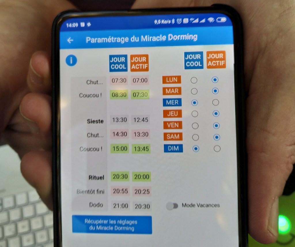 Application Miracle Dorming