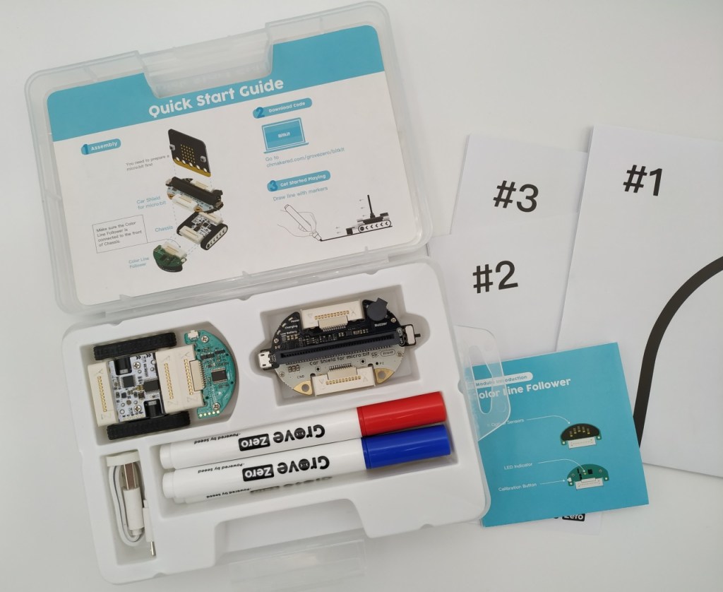 La boite du Bit Kit Micro:Car