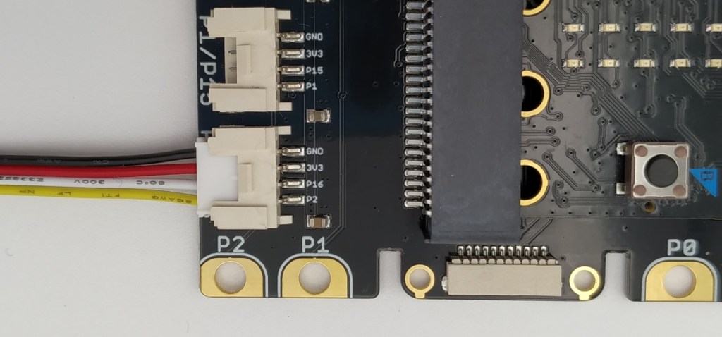 Connexion d'un module au shield grove pour Micro:Bit