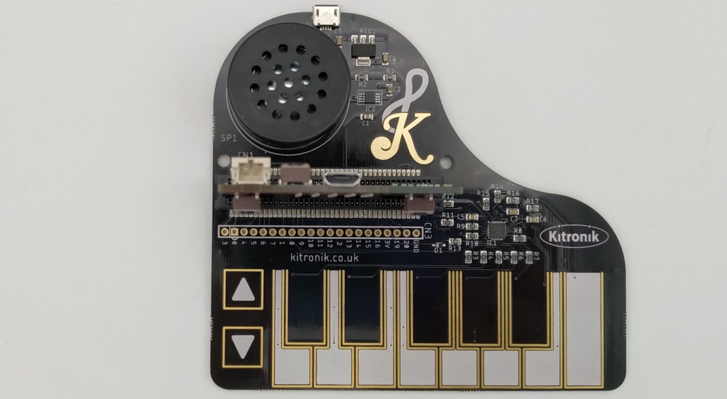 KLEF Piano de Kitronik