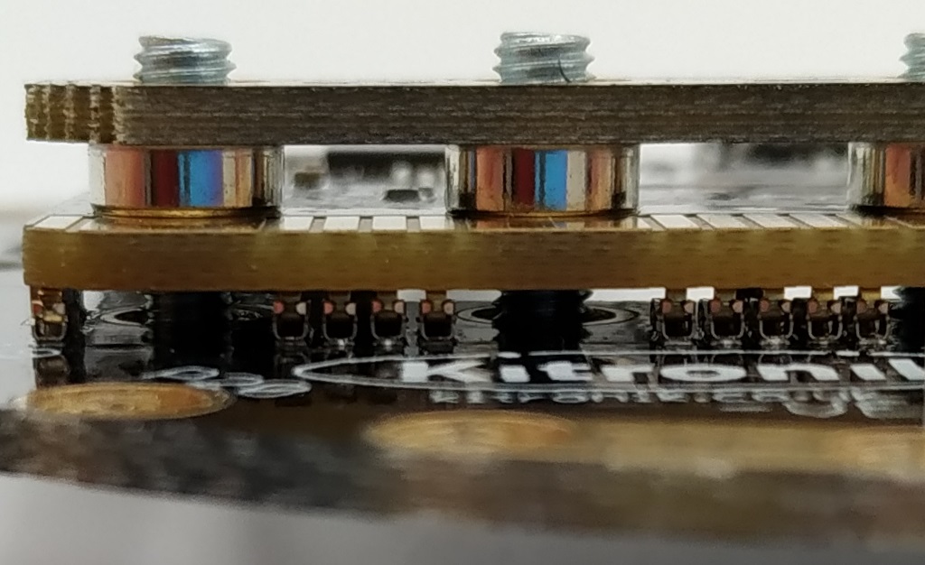 Les connecteurs de la carte shield Klip Halo