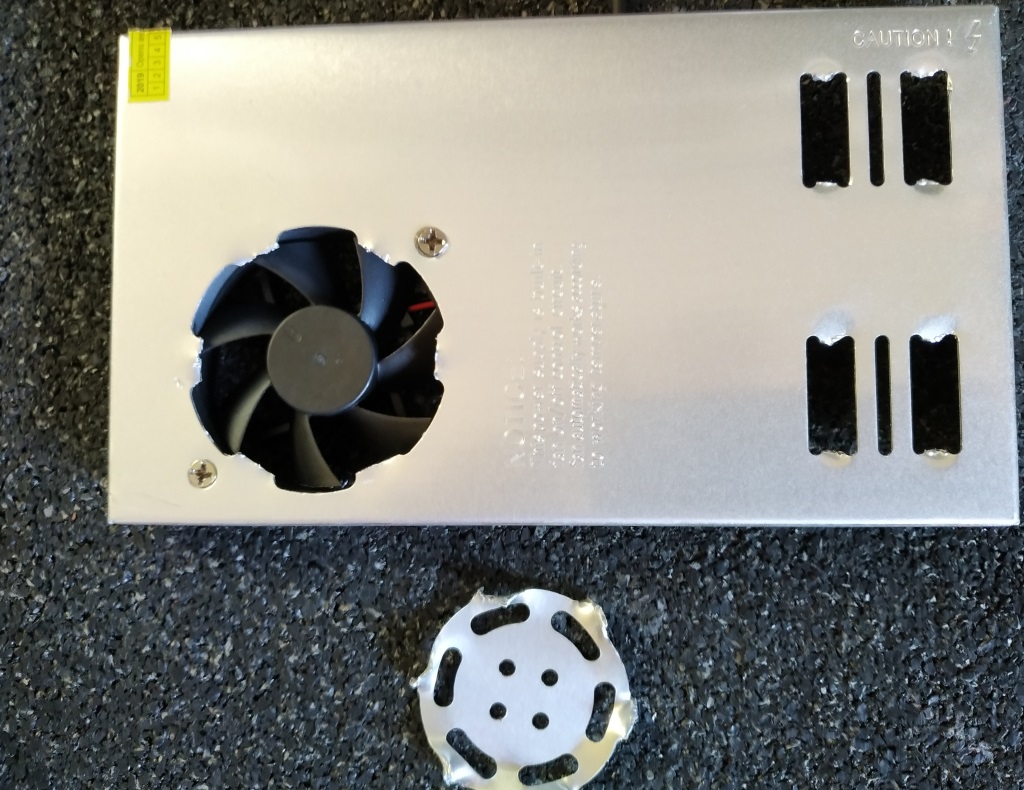 Découpe de l'alimentation