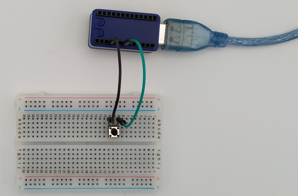 Bouton Reset de la PYBStick