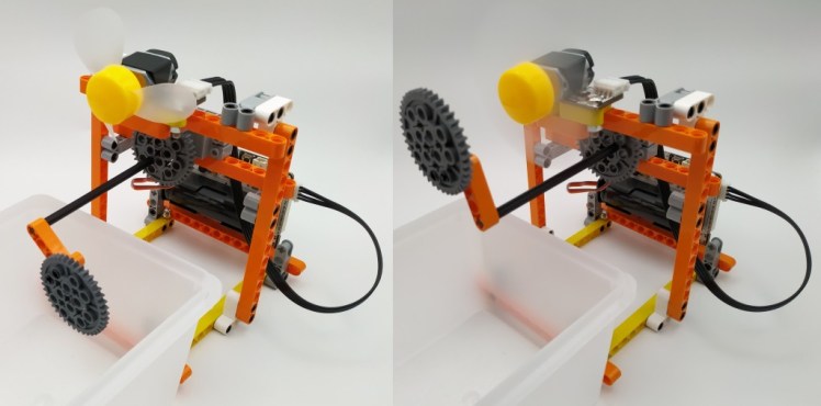 Machine à bulle avec le Kit DaDa:bit