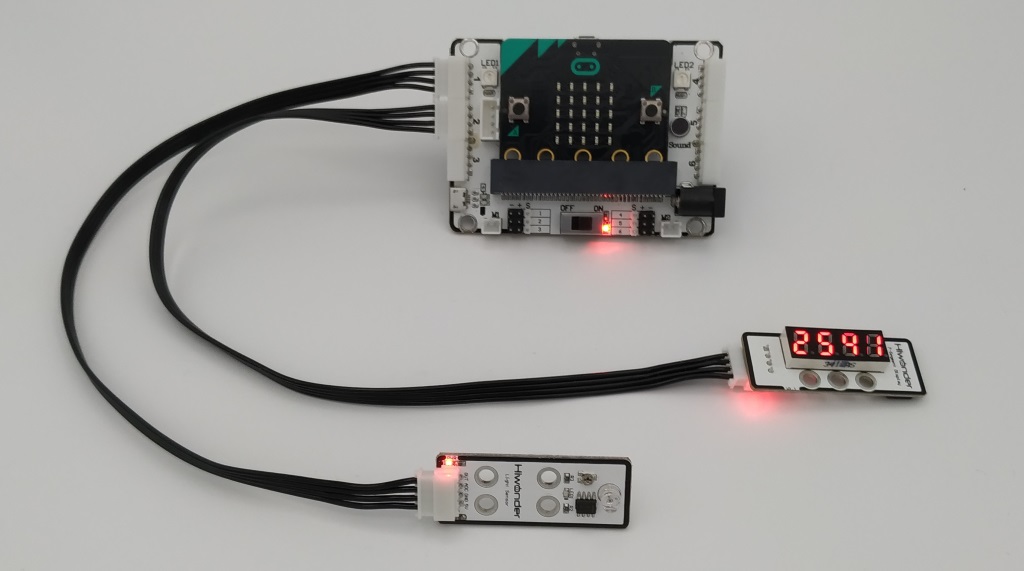 Utilisation du capteur lumineux avec le Kit DaDa:bit