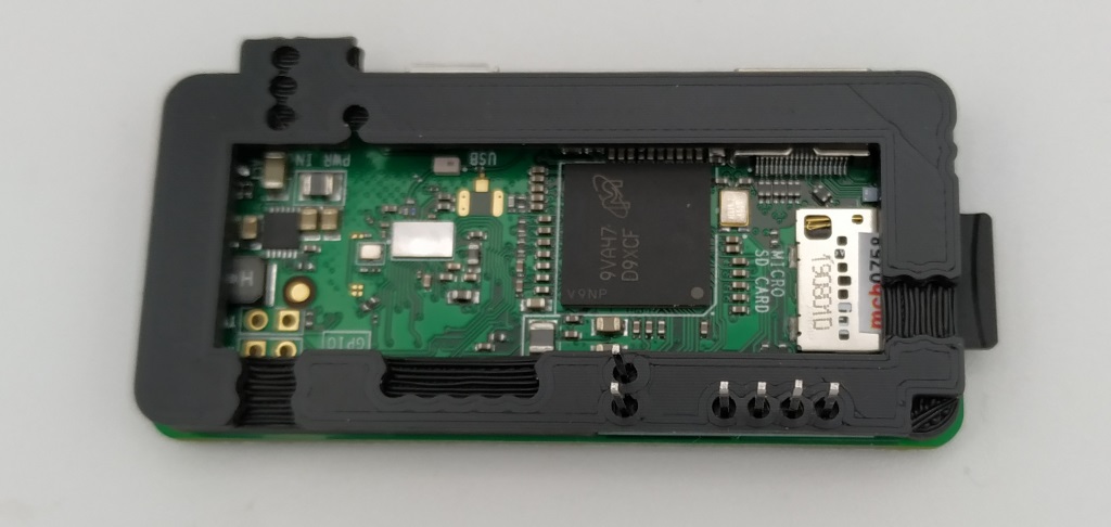 Mise en place de l'entretoise