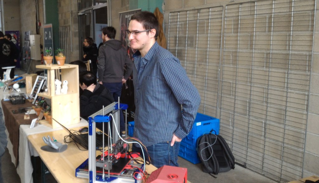 Benoît Jellimann (BenTek) à la Makerfight 2019