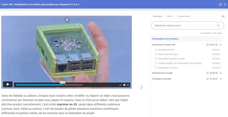 Vidéo de Frédéric FRANKEN sur la création d'un boitier pour Raspberry pi