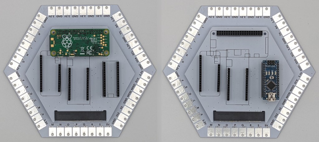 Les modules Space Station et Shuttle avec un Raspberry Pi Zero et un Arduino Nano