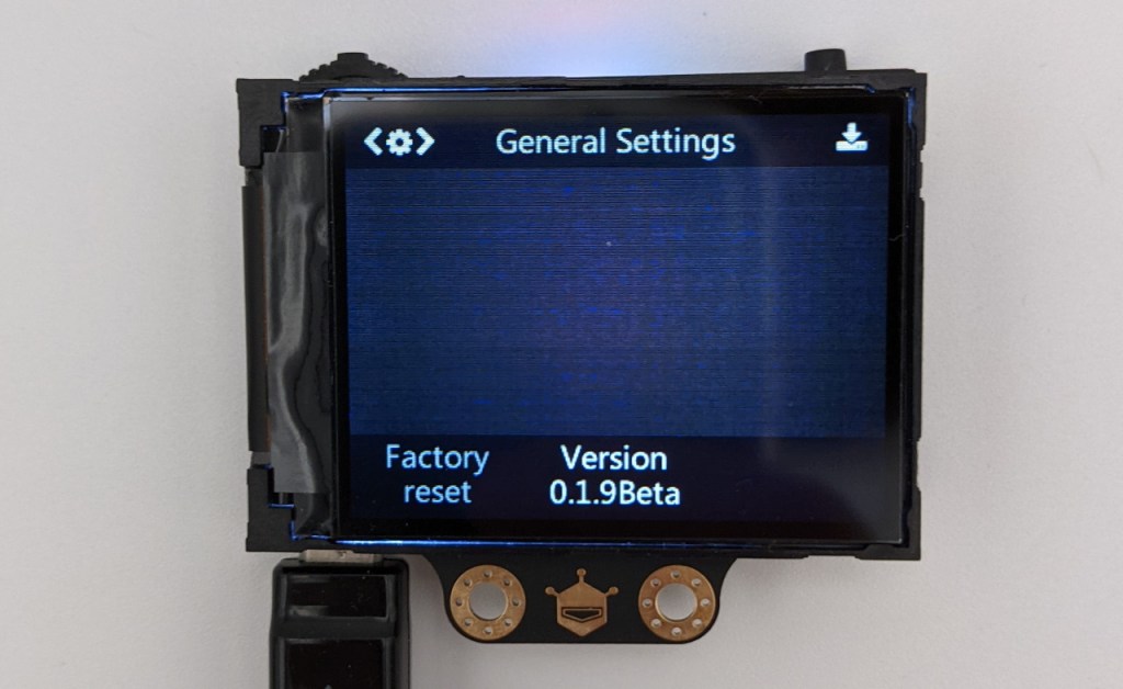 Carte HuskyLens (verso)