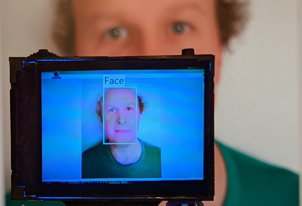 Le visage a bien été détecté par la carte HuskyLens