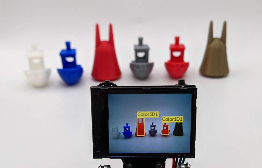 Reconnaissance de couleur avec la carte HuskyLens