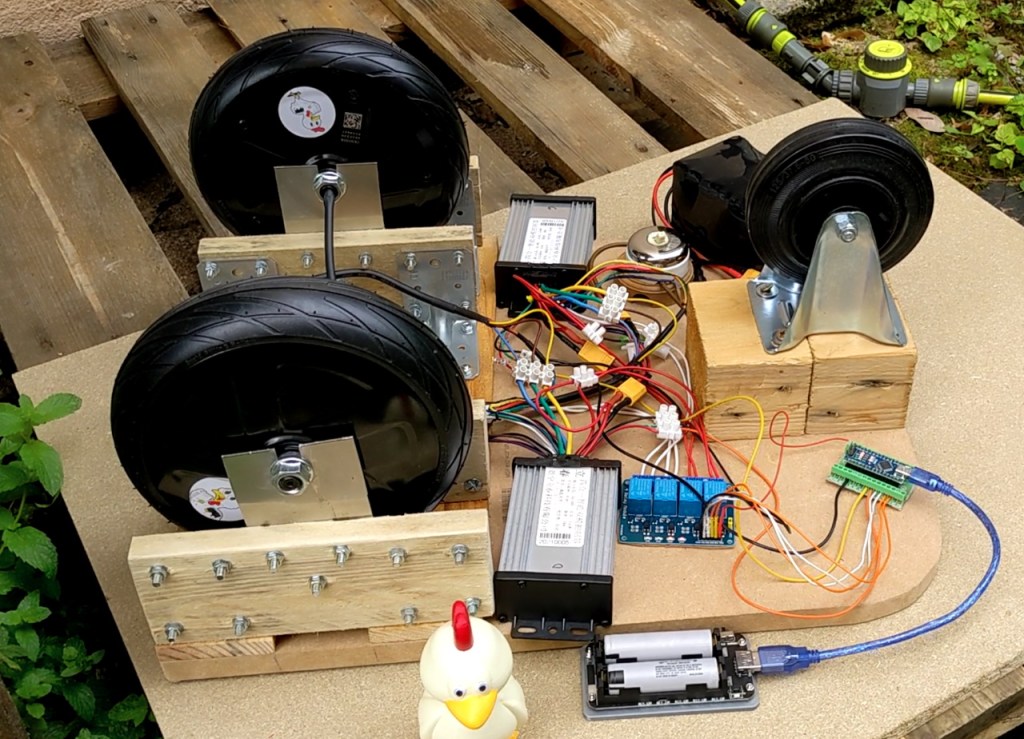 Test de fonctionnement des moteurs