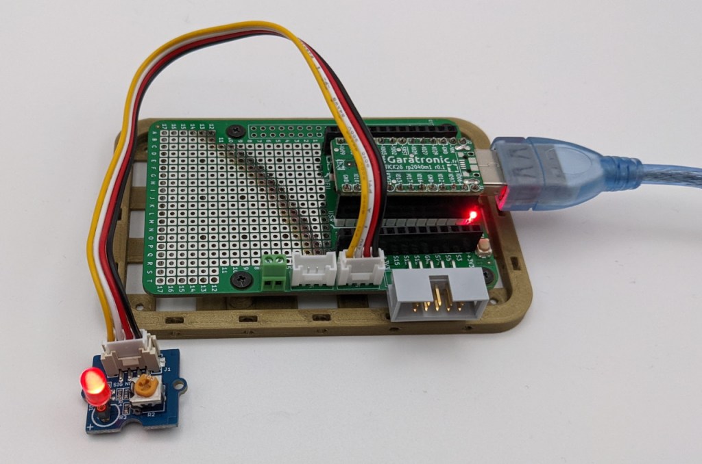 Module Grove avec le Protoface