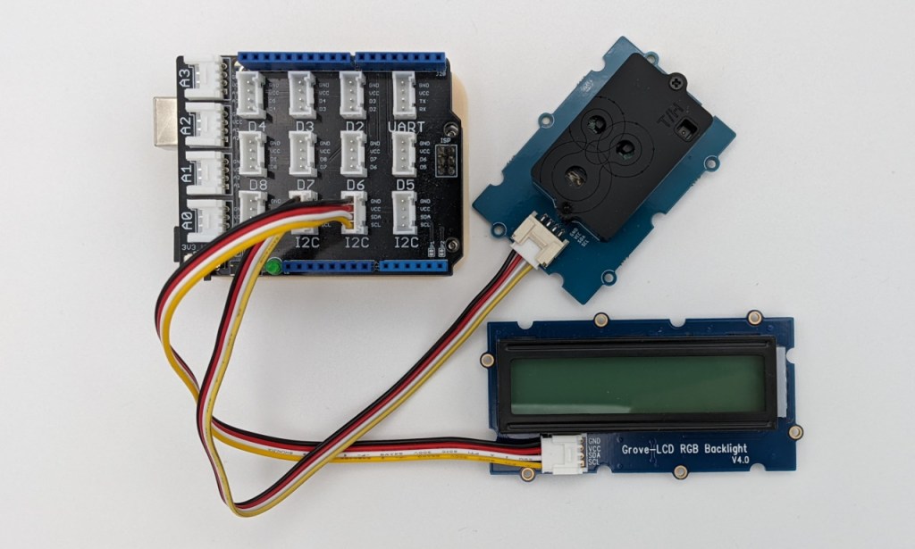 Branchement du détecteur de CO2