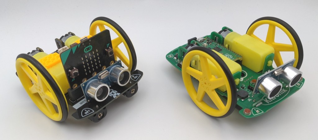 Robots MOVE Motor et Autonomous Robotics Platform de Kitronik