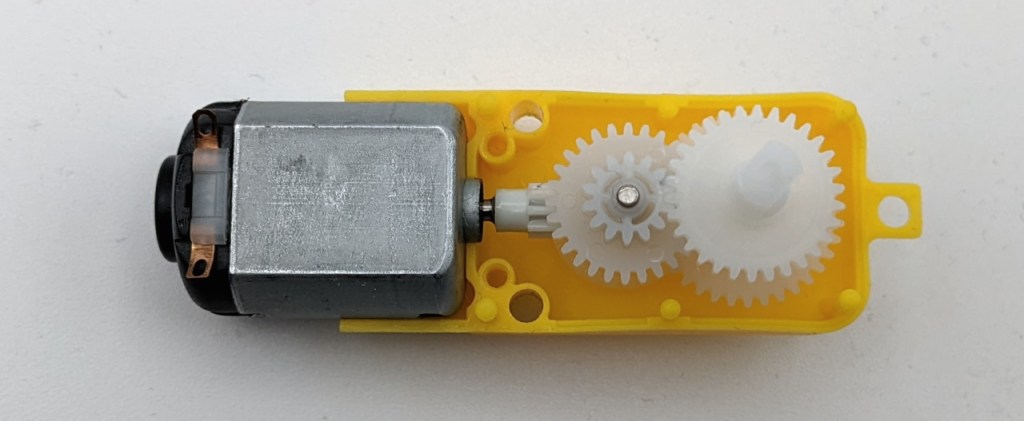 Moteur 5V avec son motoréducteur