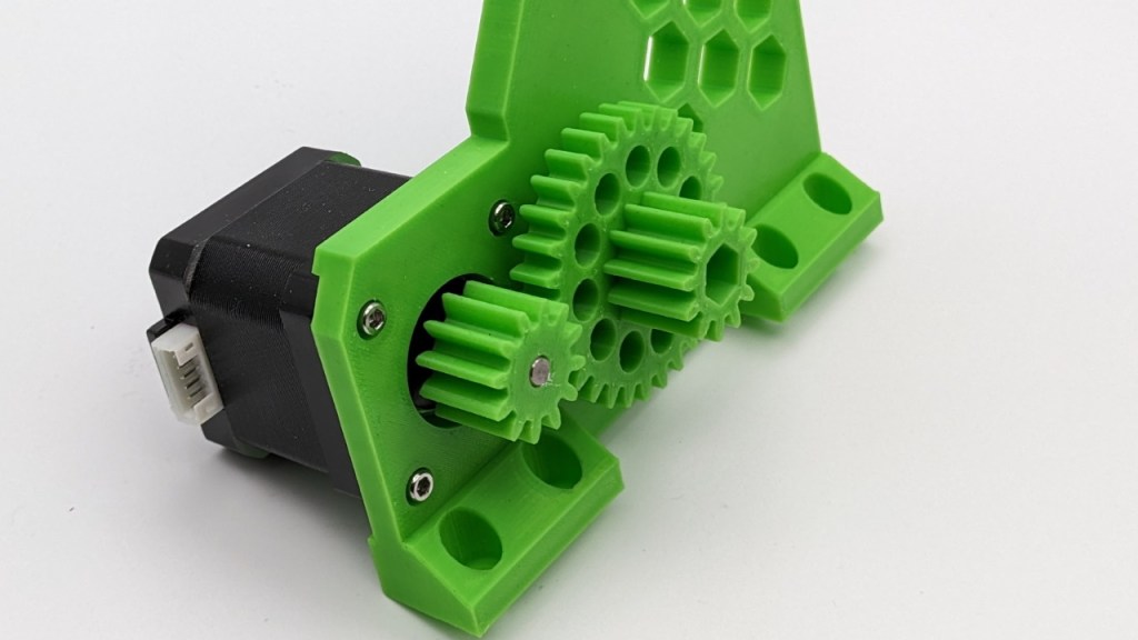 Moteur pas à pas de l'extrudeur