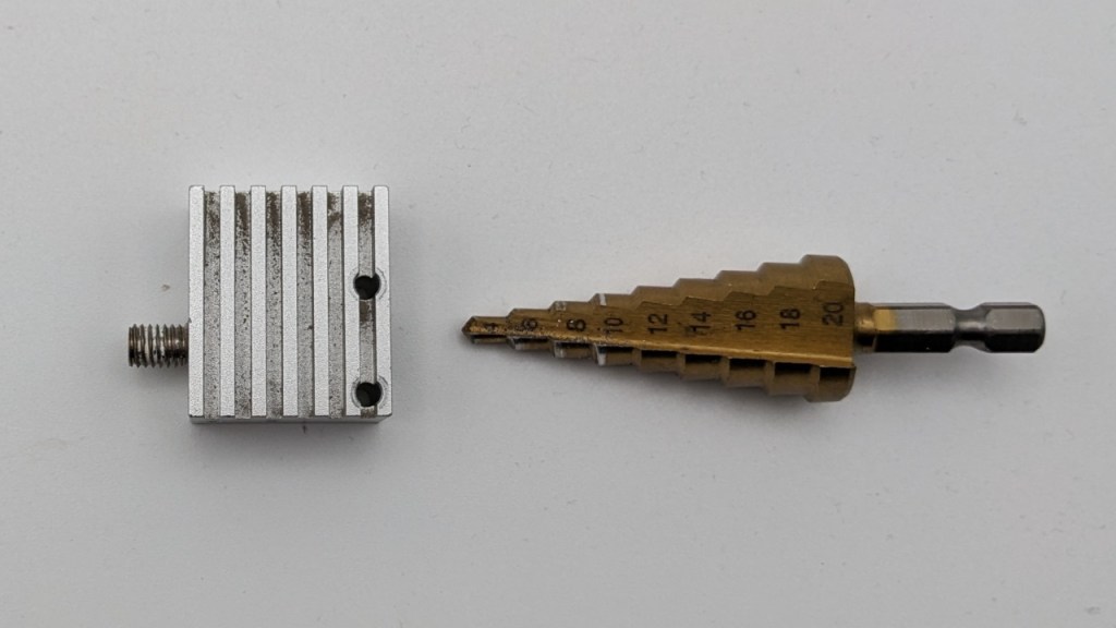 Agrandissement du dissipateur de chaleur