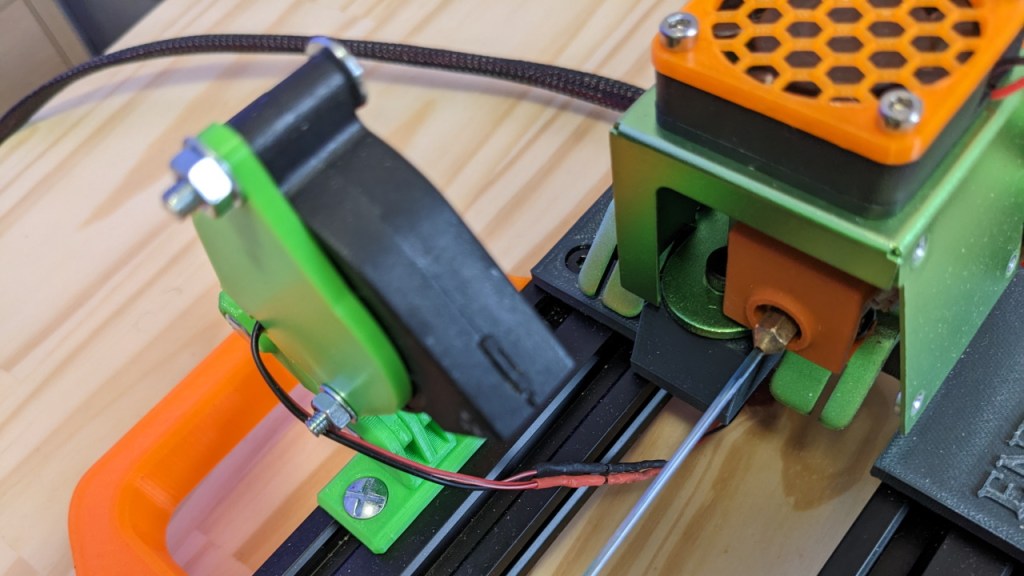 Refroidissement du filament