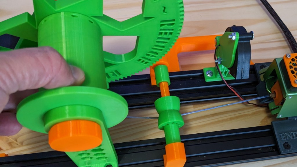 Blocage du filament avec le pouce