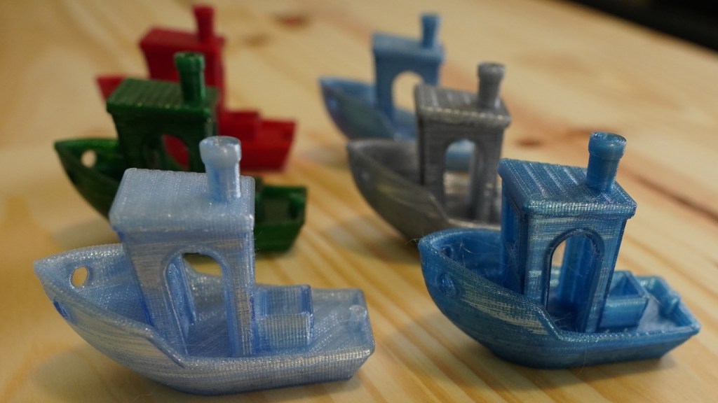 Benchys en PET recyclé