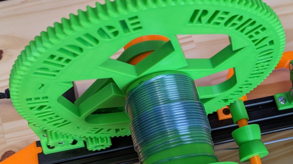 La roue crantée risque de se dévisser