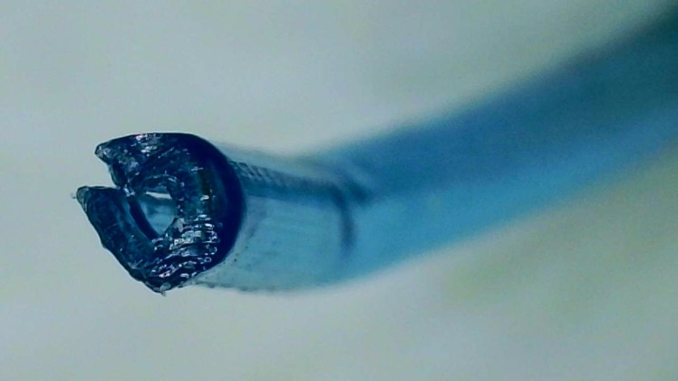 Le PET recyclé est creux