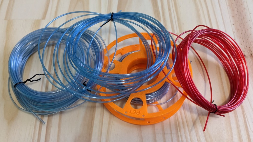 Bobines de PET recyclé