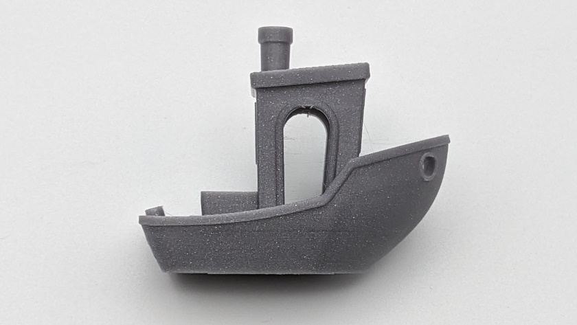 Benchy imprimé avec la Prusa MK4 et une buse de 0,3