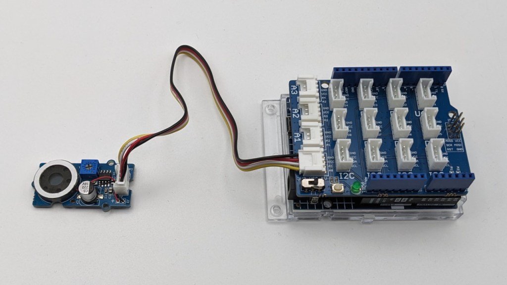 Utilisation du module haut parleur Grove sur la sortie DAC (A0)
