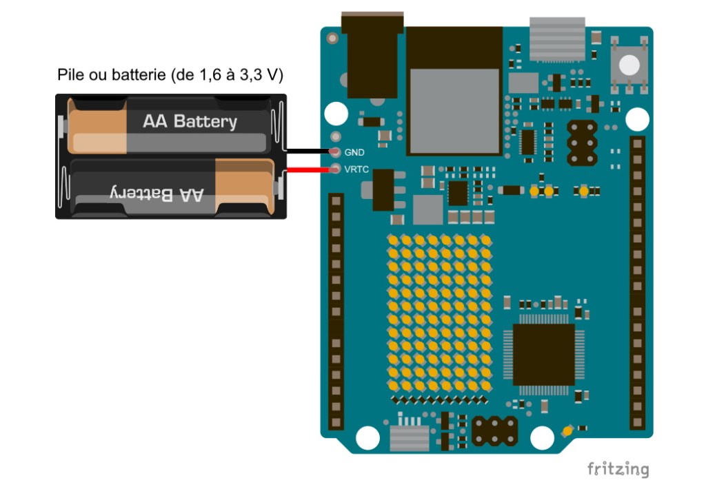 Visite de la page Web créée par l'Arduino Uno R4 WiFi