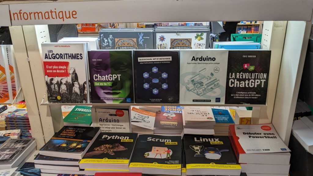 Mon livre dans les rayons de la FNAC