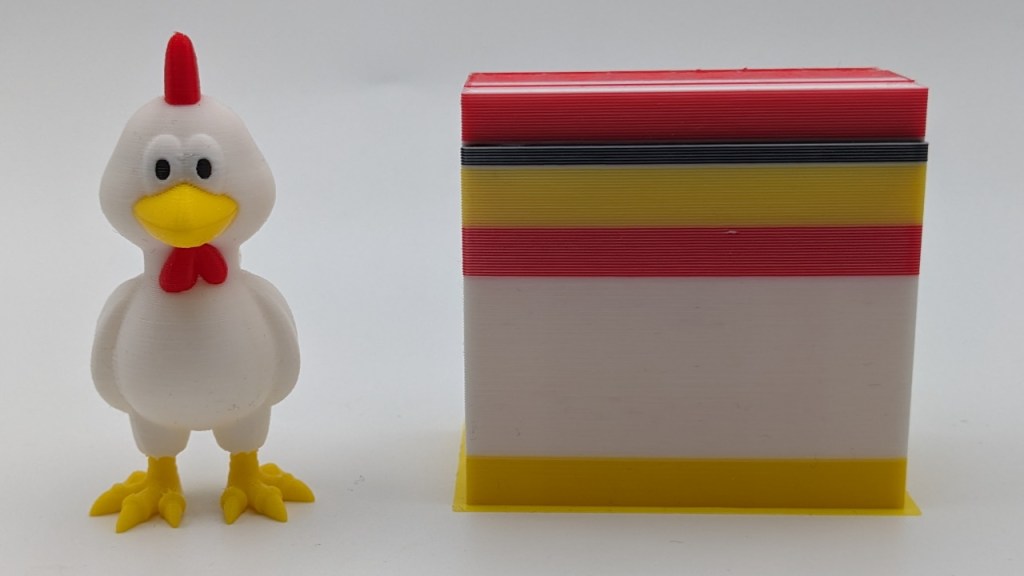 L'impression couleur avec sa tour de purge