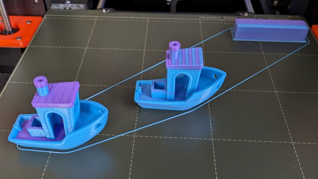 Le gain en filament et en temps n'est pas énorme