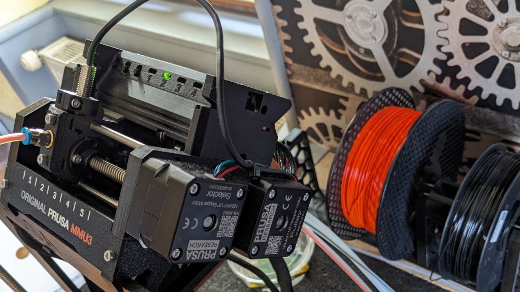 Le chargement du filament dans le MMU3