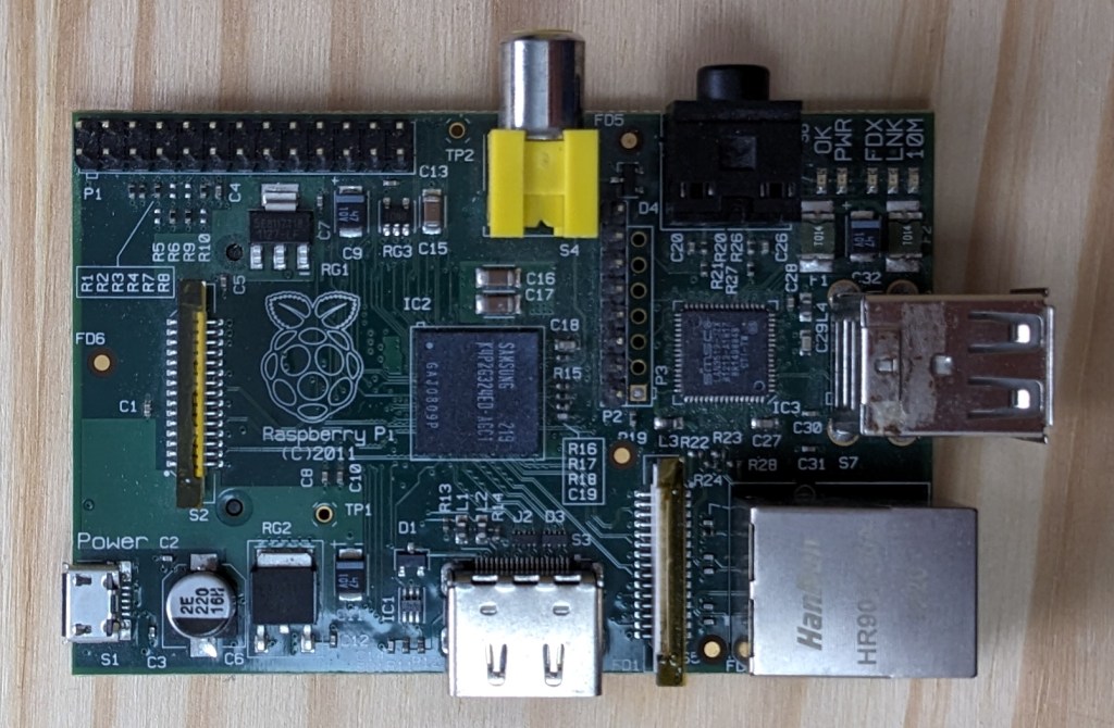 Le 1er Raspberry Pi