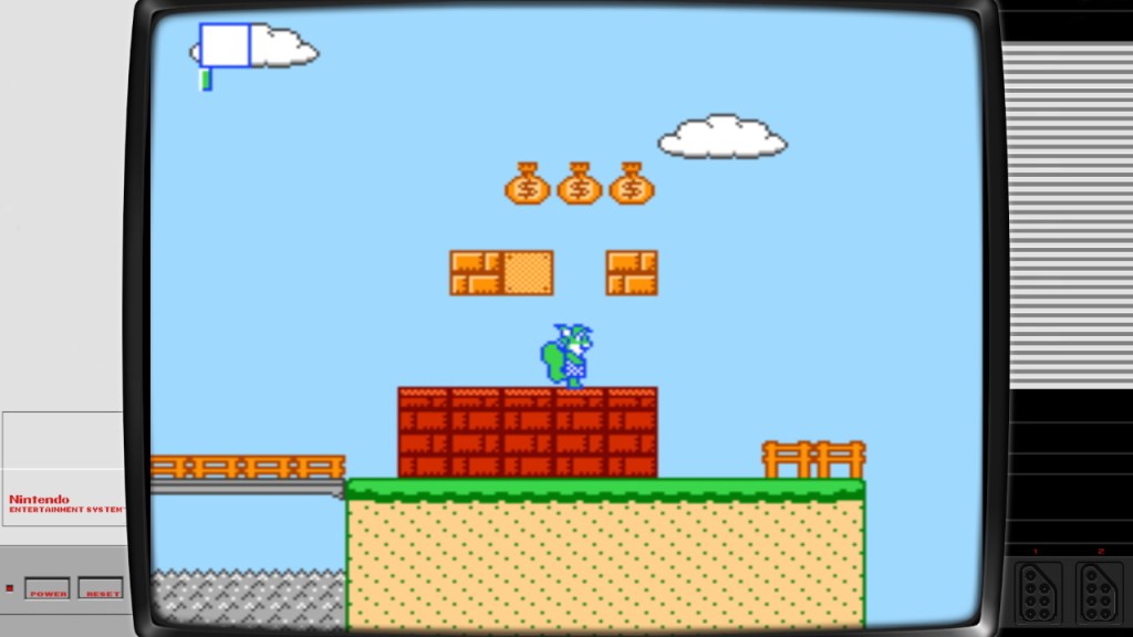 Test de la manette avec un jeu préinstallé