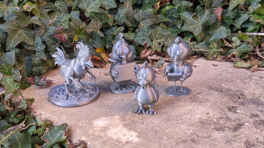 Figurines crées par IA et imprimées en 3D