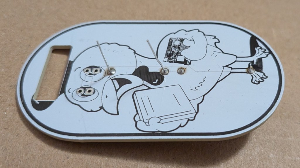 Soudure du support de pile