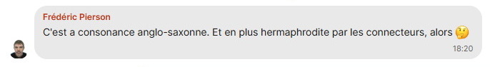 Quel est le sexe de la PyMate ?